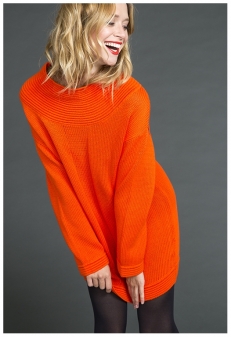 orange jumper dress 2